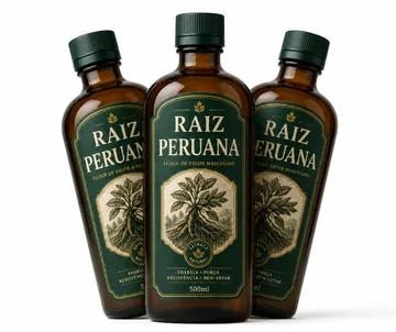 Kit com 3 frascos do Raiz Peruana